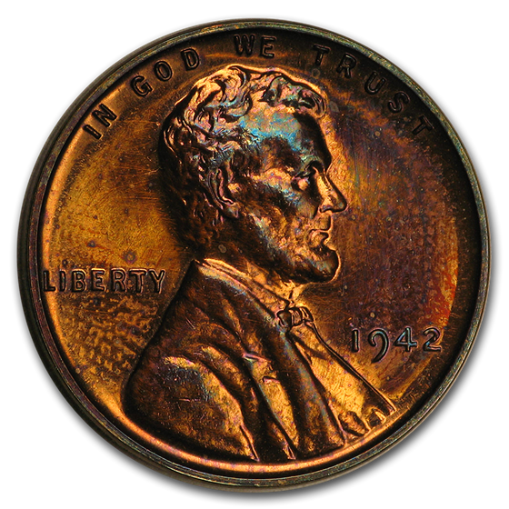 Random Lincoln Wheat Cent Proof (Impaired) Random Lincoln Wheat Cent Proof (Impaired)